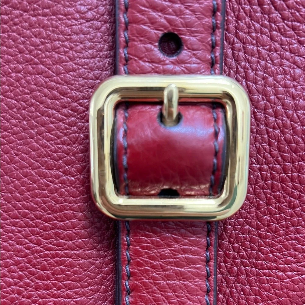 Prada Red pebble Leather Women's Bag with authentic dust bag - Picture 12 of 12